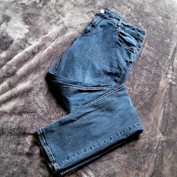 Mens 36/36 slim/ slim straight stretch jeans - Picture 2 of 4